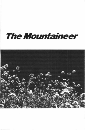The Mountaineer 1970–1971 cover